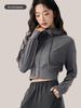 Women's Versatile High-Stretch Slimming Sports Jacket for Fitness, Running, and Yoga