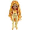 Poupée mannequin Rainbow High S4 - Meena Fleur - Orange - Accessoires inclus