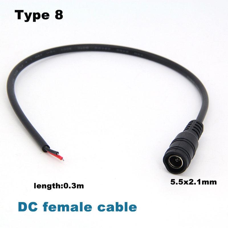 

5v 12V USB 2.0 dc mirco male female cable Перемикач регульований блок живлення зарядний роз єм ремонтний шнур для DC USB Вентилятор охолодження Type 8