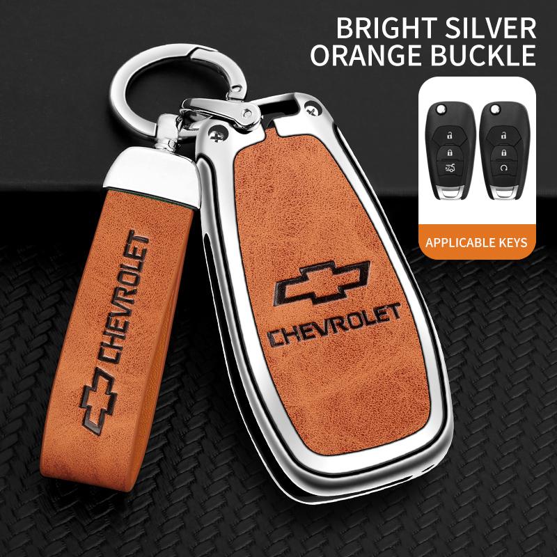 AABHO1 Slitina Kryt Pouzdro na Klíčenku dálkového ovládání auta Pro Chevrolet Chevy Malibu Camaro Cruze Traverse Spark Equinox Sonic Volt Bolt Příslušenství