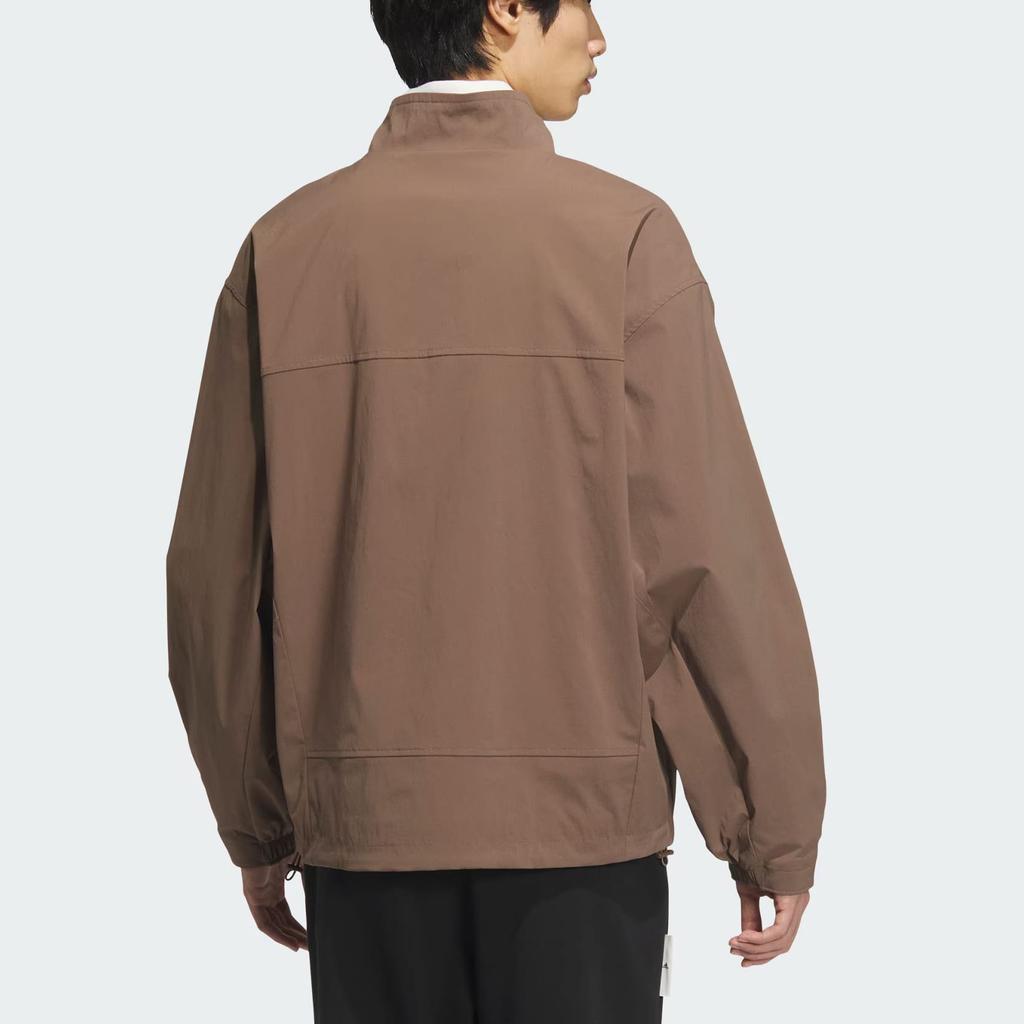 adidas Woven Jacket Jackets & Coats Men's Stratum Dark Earthy Brown JM3407