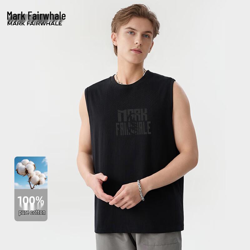 Mark Fairwhale Men's Summer Breathable Cotton Sports Vest