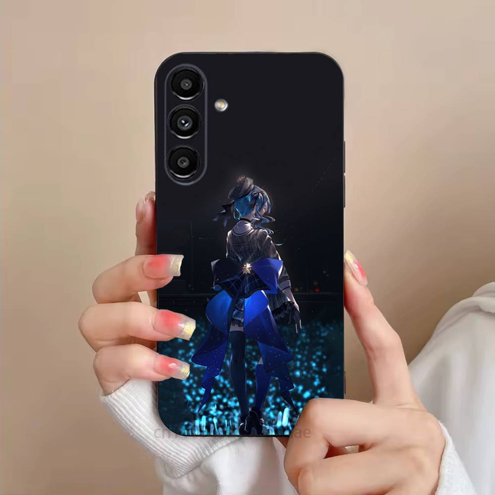 H-Hoshimachi S-Suisei Phone Case For Samsung Galaxy S21 22 23 24 S25 Ultra PlusS20 FE S10 Plus Cover Funda