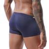 Summer Men Swim Shorts Low-rise Solid Color Beach Tight Swimming Trunks