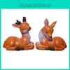 Modern Farmhouse Resin Animal Ornaments For Housewarming And Special Occasions