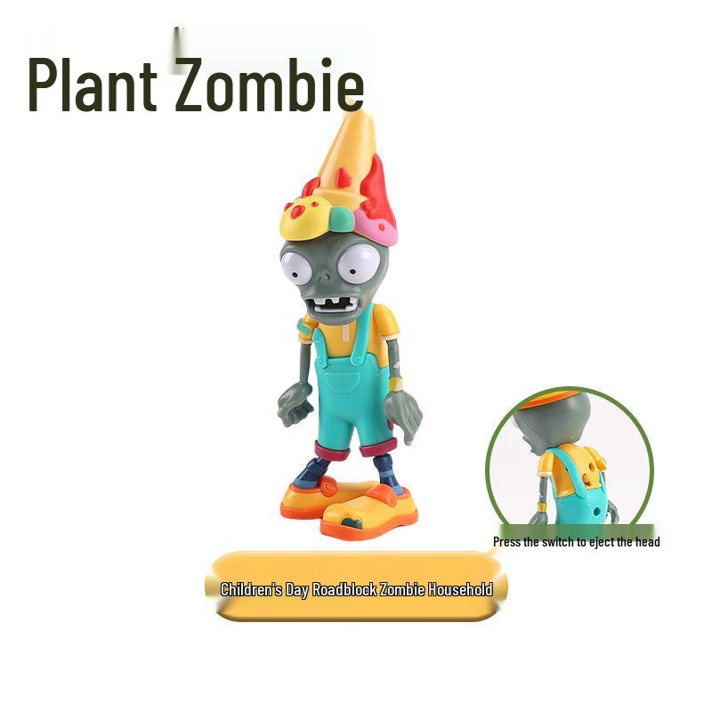 Plants vs. Zombies Toy Set: Machine Bug, Football Gun, Pea Pod, Carnivorous Plant Models