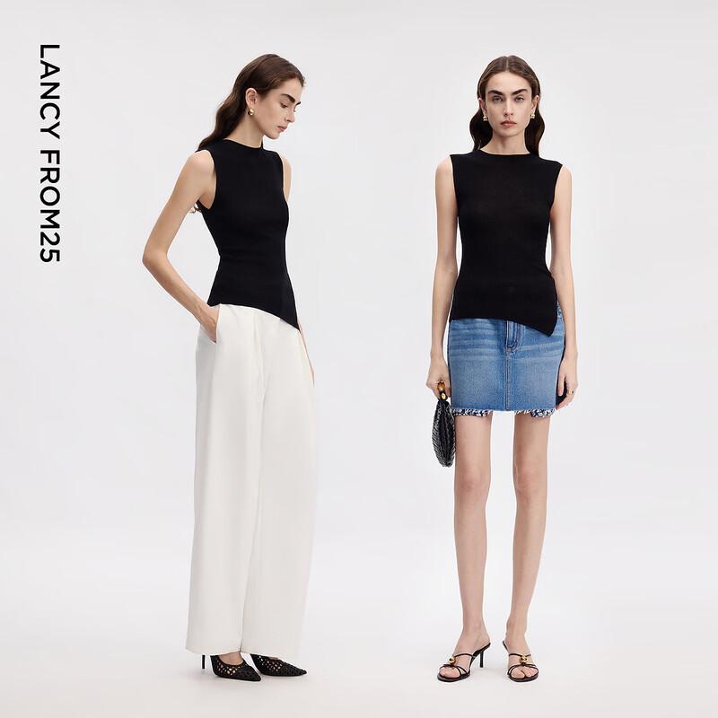 Elegant Asymmetrical Sleeveless Vest