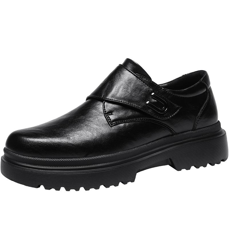 New Versatile Casual Shoes Anti Slip Wear-resistant Lightweight and Versatile Men's Shoes All Season Outdoor Leather Shoes