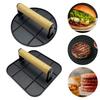 Burgerpresse mit Holzgriff Leicht zu reinigen Professionelle Hamburgerpresse Grillpresse für BBQ Rindfleisch Kochen Grill Steaks