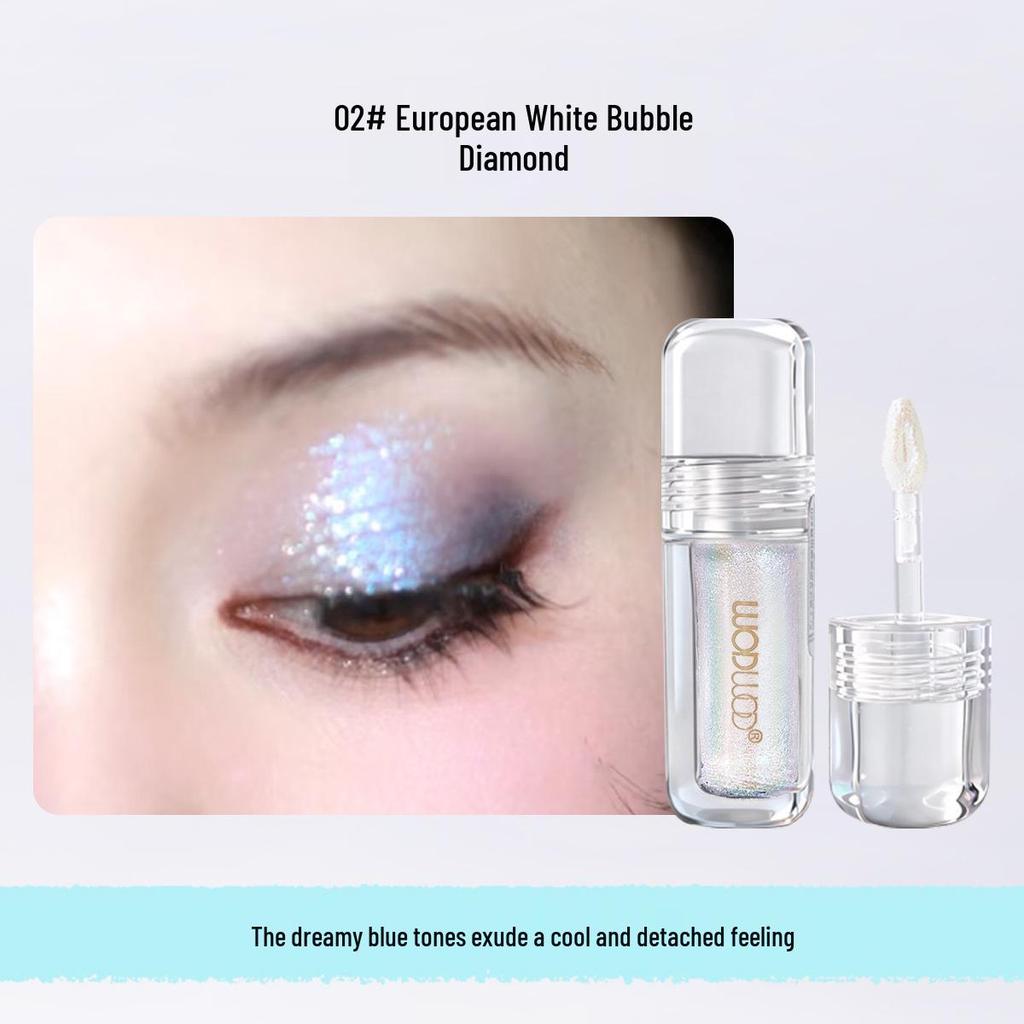 WODWOD Blazing Flash Color-Changing Long-Lasting Liquid Eyeshadow - Non-Sticky, Radiant, and Lively.