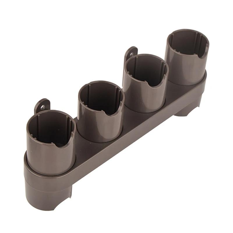 A02V-Wall Mount Storage Rack With Pylons Brushes Hanger Nozzle Bracket For Dyson V7 V8 V10 V11 V12 V15 Vacuum Cleaner Spare Part