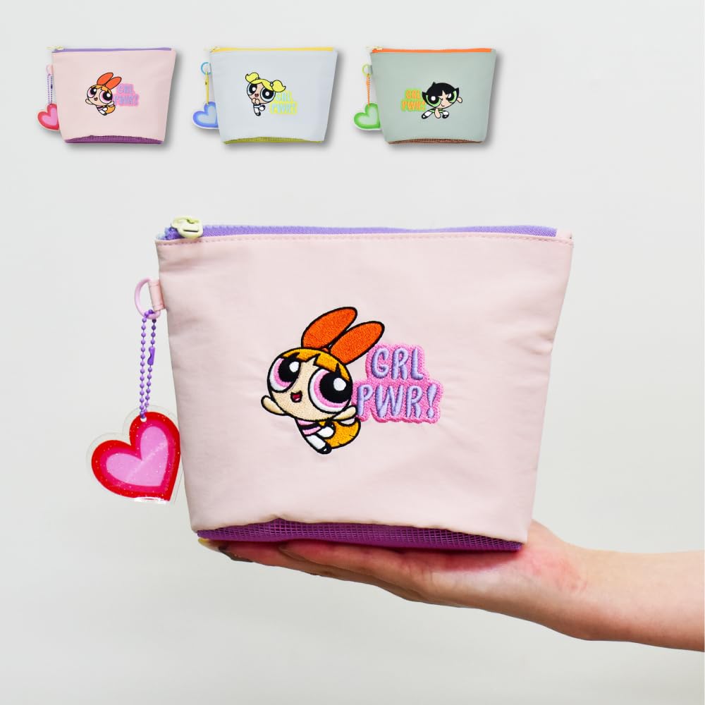 Round Bottom Pouch Blossom Powerpuff Girls MPPG-087