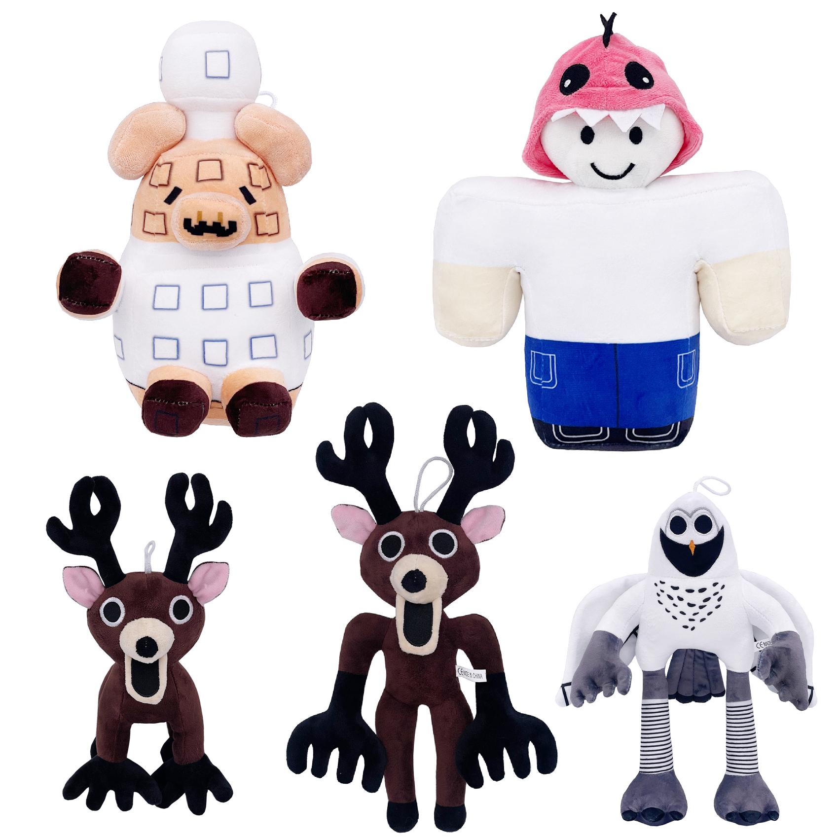 Yiran Toy Unisex 99 Nights In The Forest Monster Plush Playthings Dinosaur Deer Owl Stuffed Dolls Game Peripherals Decor Plaything