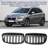 Front Grill Mesh F45 Black Replacement for BMW 2 Series 5-seat Active Tourer & 7-seat F46 Gran Tourer Front Bumper Grille