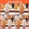 Plush Bread Keychain Cartoon Stuffed Doll Cute Bag Pendant Decoration Kids Gift
