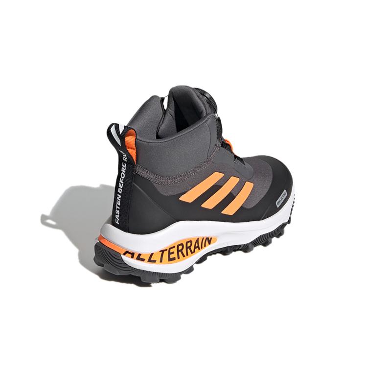 Adidas Fortarun Comfortable Boots Gray Orange Kids' FW2601