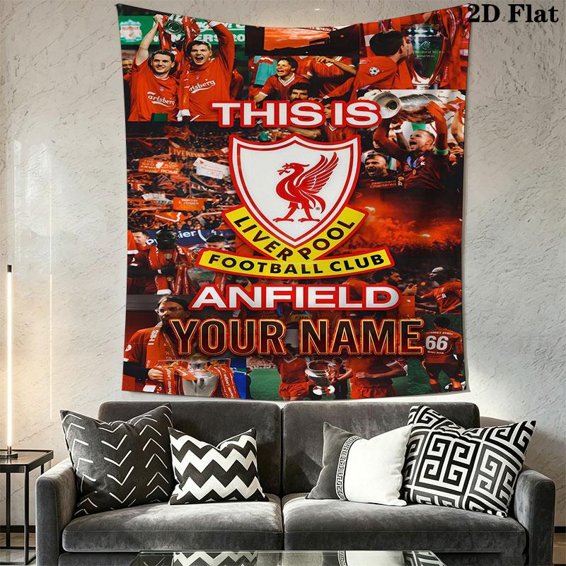 Custom Lfc Wall Hanging Printed Fabric Blanket Decorative Tapestries for Bedroom Living Room Home Decor