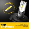 2X AUXITO H4 9003 HB2 16000LM LED Headlight High Low Beam Bulbs 6000K X1 EXV