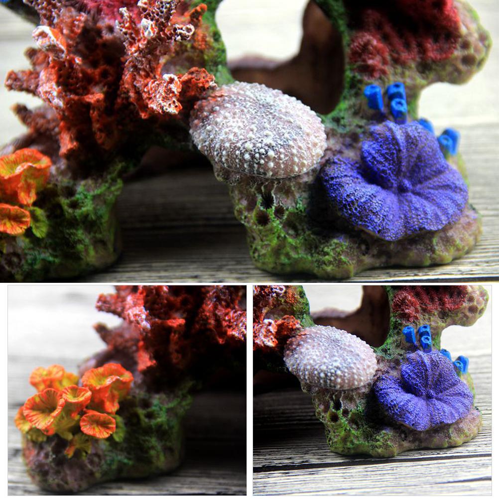 Retro Coral Rockery Crafts Resin Coral Aquarium Ornaments Artificial Coral Decoration