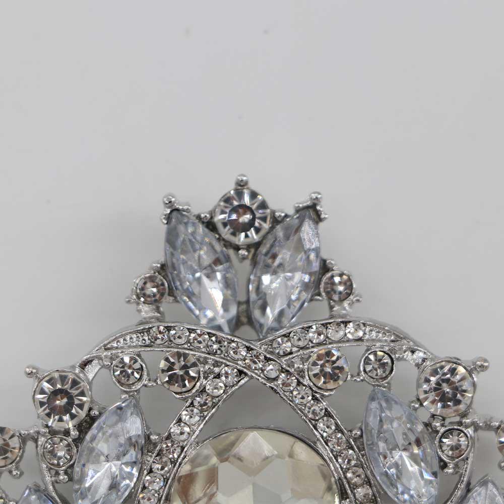 Rhinestone Flower Zinc Zinc Alloy Crystal Fashion Jewelry Korean Style Brooch Clothing Accessory Women Brooch