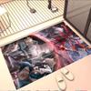 Genshin Impact Print Rug, Washable Floor Carpet, For Entryway Dorm Laundry Room Office Study, Home Decor Birthday Christmas Gift