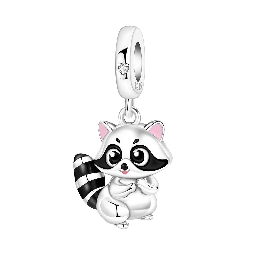 New Copper Charms Bead Animal Series Pet Cat Dog Elephant Pendant Fitbracelets Necklace Women Diy Jewelry Gift