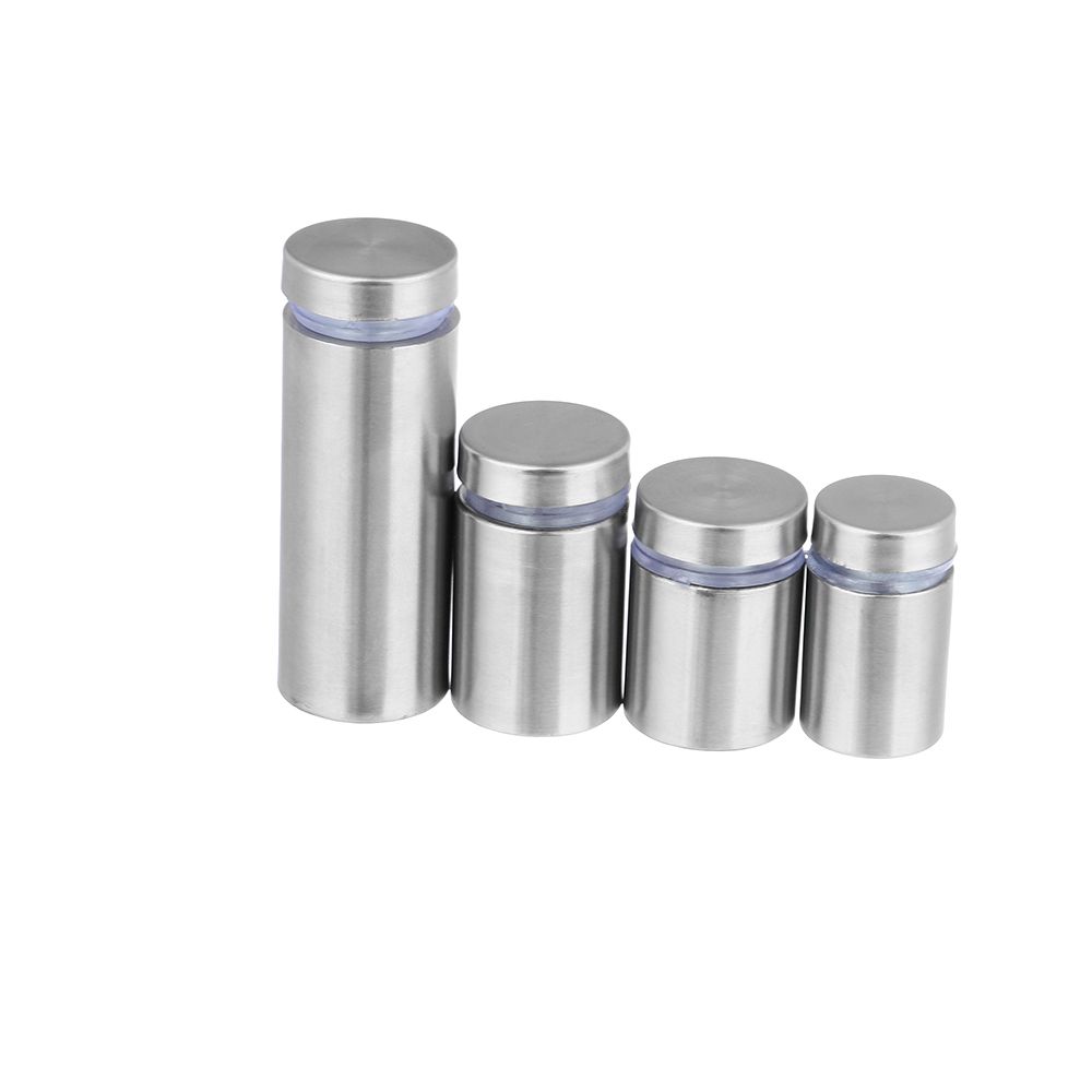 Decor Rack Stainless Steel Advertisement Standoffs Pin Glass Fasteners Advertising Board Fixed Nails Billboard Fixing Screws
