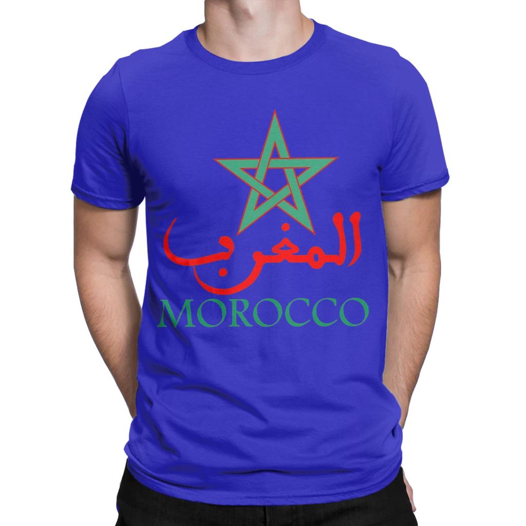 Morocco Maroc T Shirts For Unisex 100 Cotton Leisure Tshirt Crew Neck Tees Short Sleeve Clothing 4xl 5xl 6xl