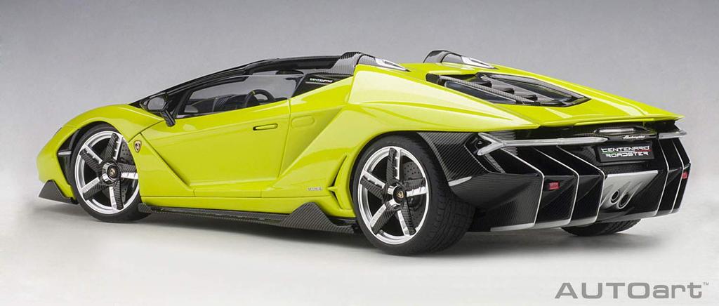 AUTOart Lamborghini Centenario Roadster světle zelený hotový produkt 1/18