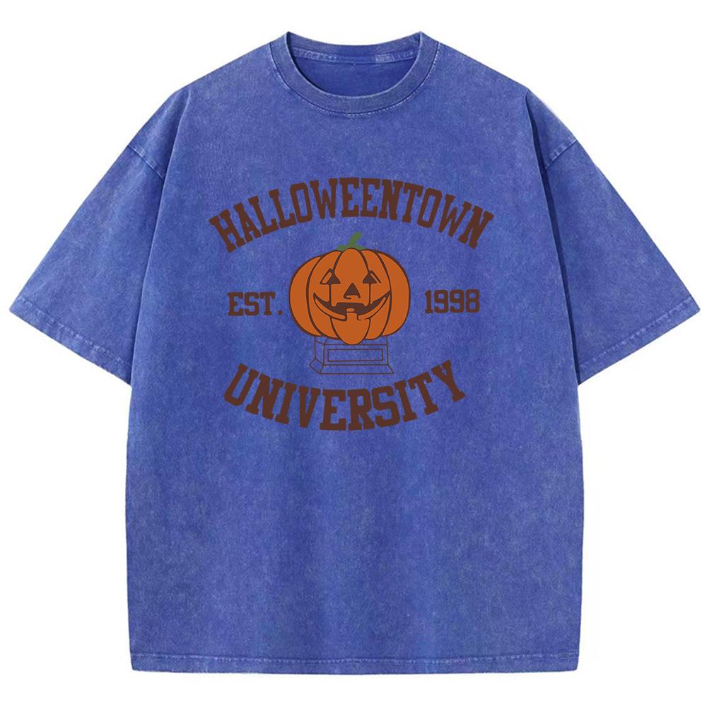 Halloweentown Est 1998 University Printing Mans Tees Fitting Comfort Tshirt Leisure Round Neck T Shirt Pleasure Tops