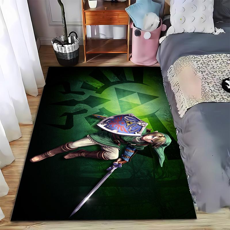 

Brave Adventurer on Mysterious Background Rug Suitable for use as an anti-slip game mat for living room and bedroom sofas 40x60cm( 15x23in )