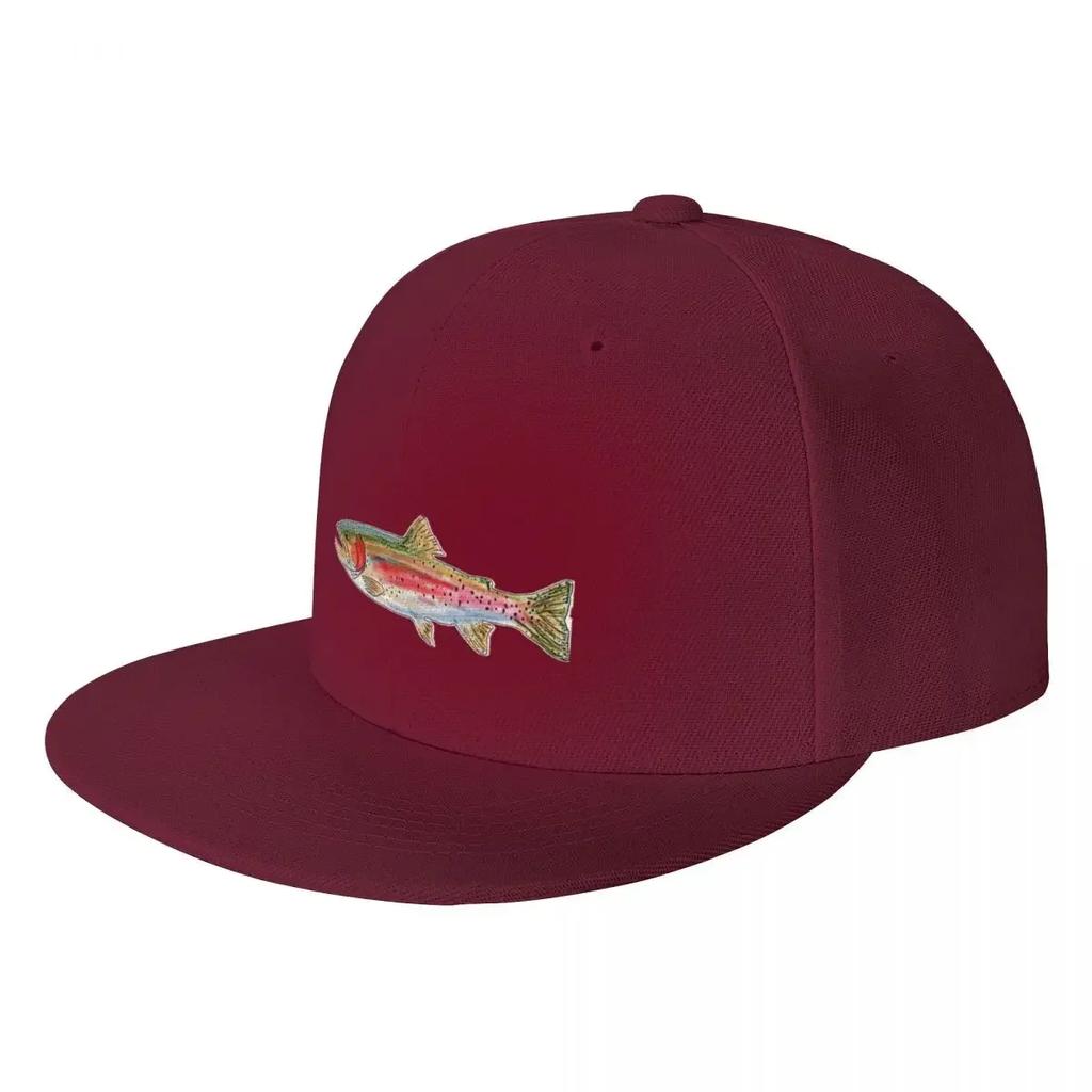 Rainbow Trout Baseball Cap Sun Hat Fashion Beach Golf Women Unisexs