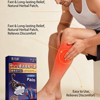 Clinic-Inspired Relief Strips – For Targeted Back & Knee Pain | Supports Active Lifestyle