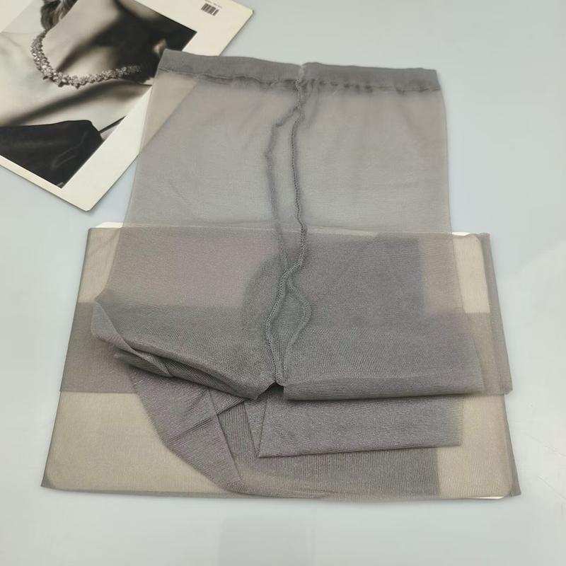 Sexy Stocking Women Crotchless Elastic Glitter Open Crotch Temptation Erotic Shiny Tights Female Gloss Smoothly Pantyhose S44