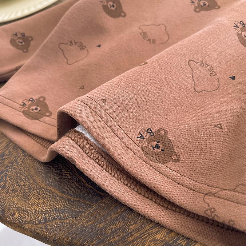 Spring Boys' Cartoon Overalls Set: Long-Sleeved, Two-Piece Infant & Toddler Outfit