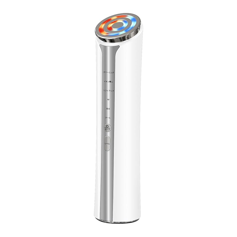 

Facial beauty device RF facial device high frequency facial device EMS microcurrent Equipped with 4 light LEDs Hot and cold care Ion extraction