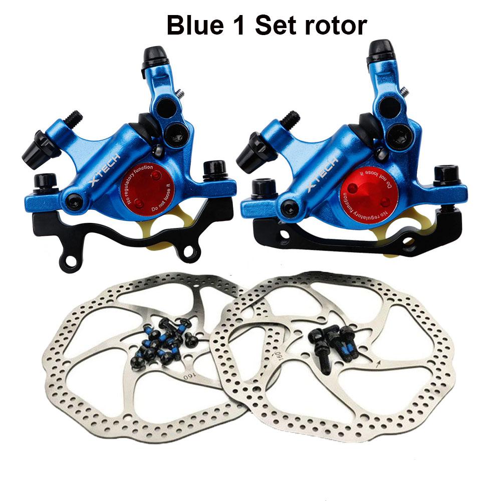 XTECH MTB Line Pulling Oil Pressure Calipers Hydraulic Disc Brake HB100 Front Rear 160MM MT200 M315 Scooter Bicycle Parts