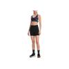 Under Armour Reggiseno Sportivo con Stampa Lettere Supporto Medio Donna Intimo Nero 1374640-001
