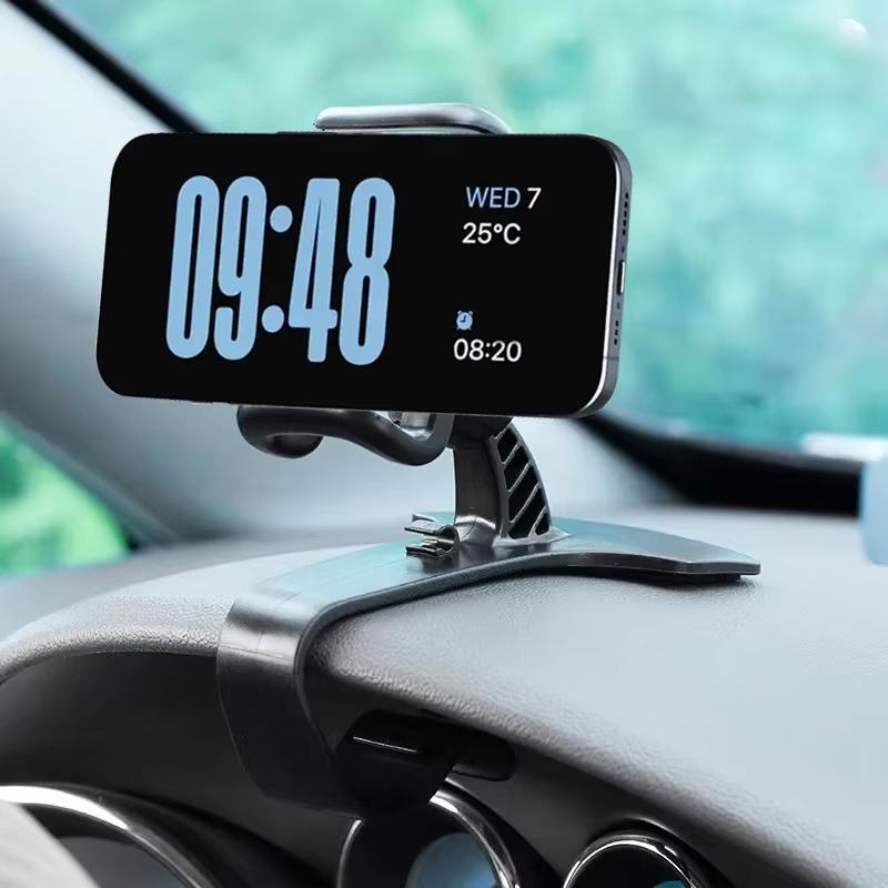 360 Degrees Rotatable Adjustable Car Phone Holder Smart Phone Stand Holder GPS Car Mobile Phone Holder For iPhone Xiaomi Huawei