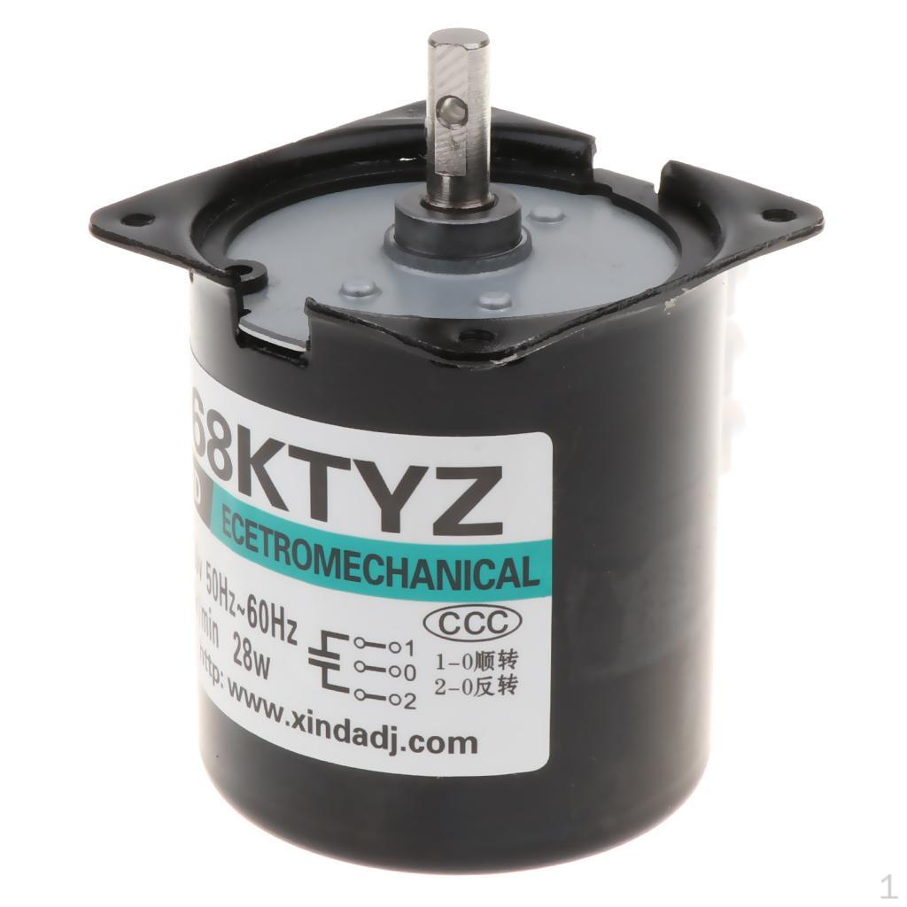 220V 28W Reversible Motor CW/CCW Large Permanent Magnet Electric Synchronous