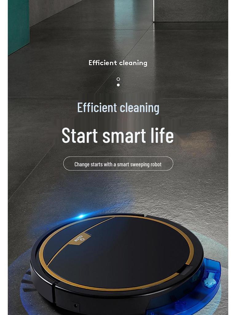 3-in-1 Smart Robot Vacuum: Sweeping, Vacuuming & Mopping with Remote & Water Tank