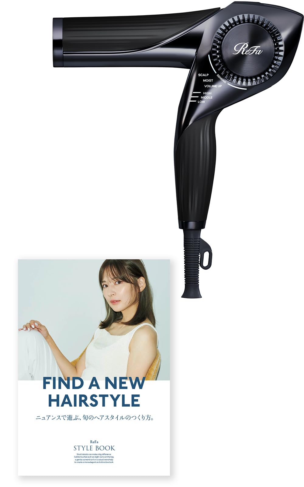 

магазин ReFa BEAUTECH DRYER BEAUTECH DRYER BX Black Включено каталог укладки волосся Нова модель [Тільки офіційна] BX/ReFa