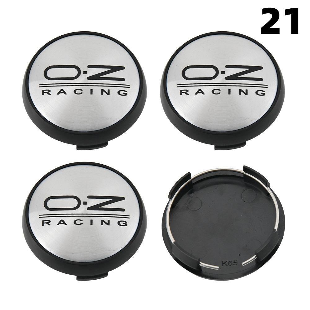 1Set/4PCS OD 65MM & OD 68MM Cap For Rims OZ Logo Wheel Center Cap Sport Car Wheel Cover Hub caps