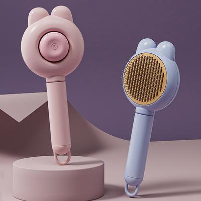Multi-Function Removes Undercoat Dog Cat Brush Massages Tangled Hair Brush Pet Hair Comb Self Cleaning Pet Grooming Brush