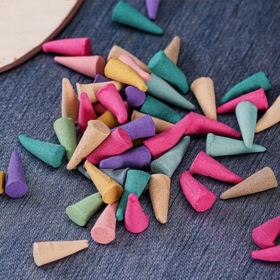 Waterfall Incense Cones Natural Incense Cones Aromatherapy Cones for SPA Yoga Meditation Relaxation Purification