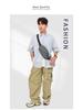 Men's High-End Travel Multifunctional Crossbody Shoulder Bag – Slant Style Outdoor Chest and Waist Small Backpack