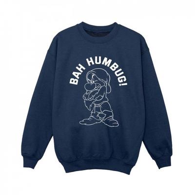 Boys Snow White Grumpy Humbug Sweatshirt