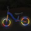 Fahrrad Reflektierender Aufkleber Selbstklebende Reflektierende Decals Fahrrad Sicherheitswarnung Reflektierendes Band Fluoreszierende Streifen Aufkleber