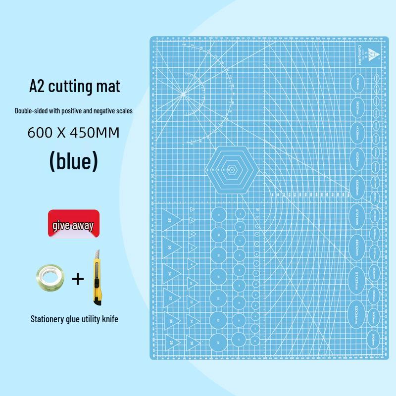 Huamei Handmade Cutting & Engraving Board Mat for Desktop & Student Use