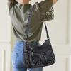 Vintage Denim Bag Multi-layer Crossbody Bag Women's Shoulder Bag